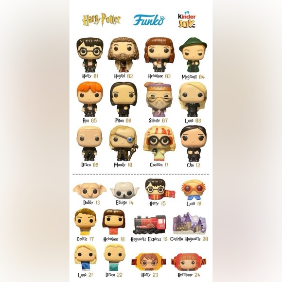 COPY - Kinder Joy x Harry Potter Funko Pop - Picture 1 of 9